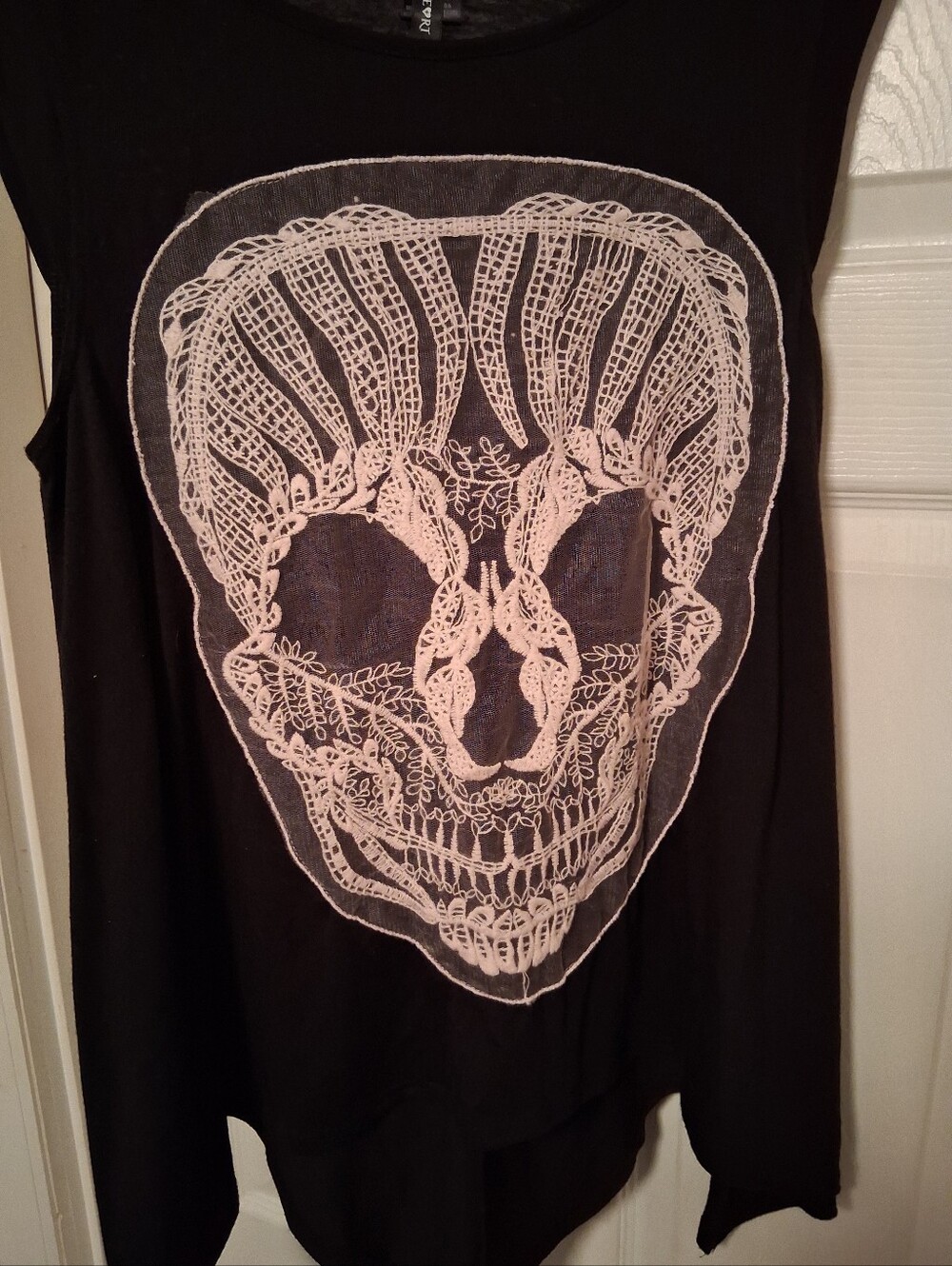Women's skull tank top